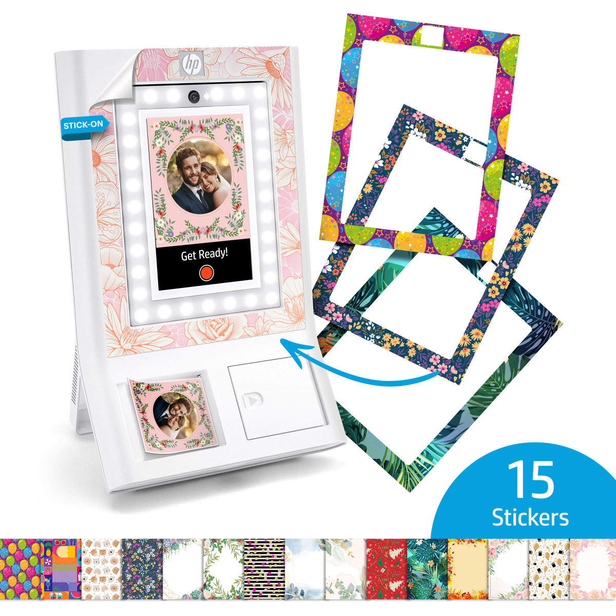 Sprocket Photobooth Sticker Set